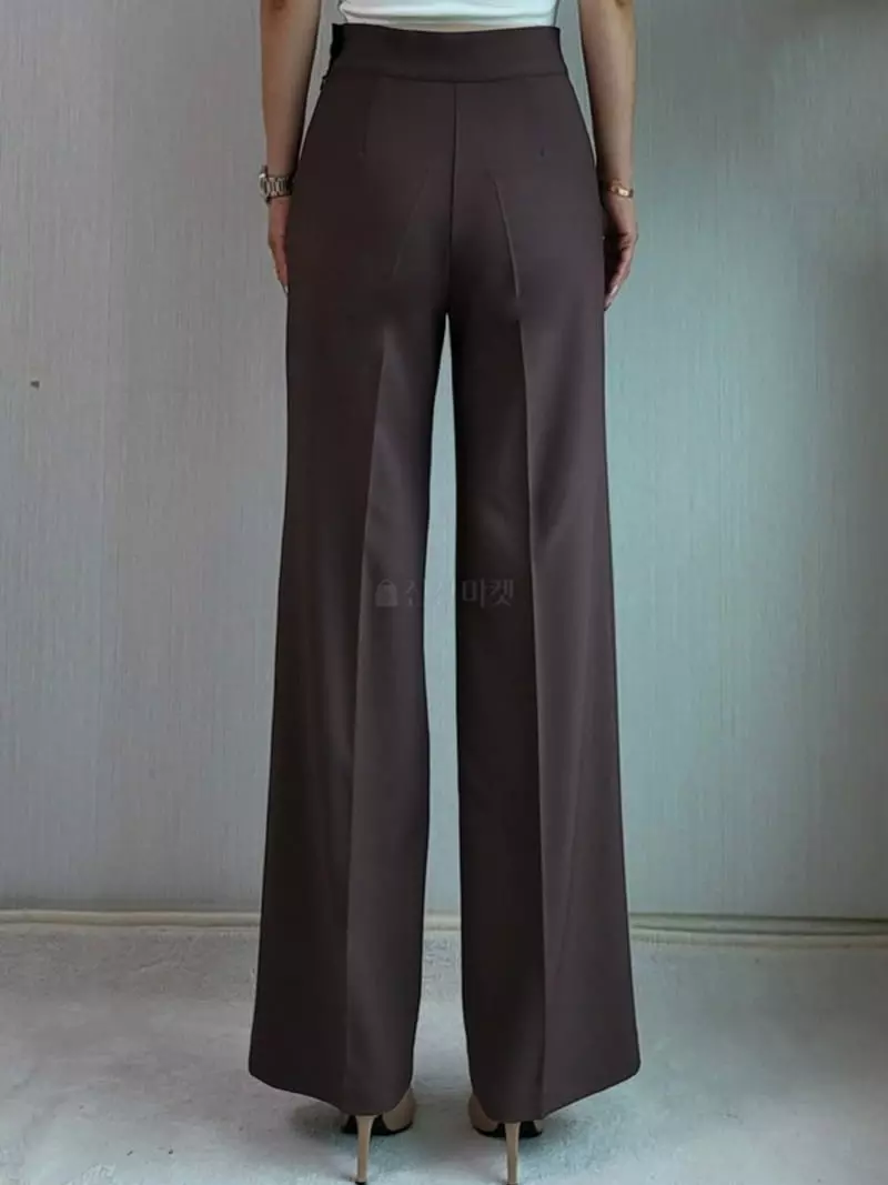 Gratia - Korean Women Fashion - #vintageinspired - Us Pants - 7