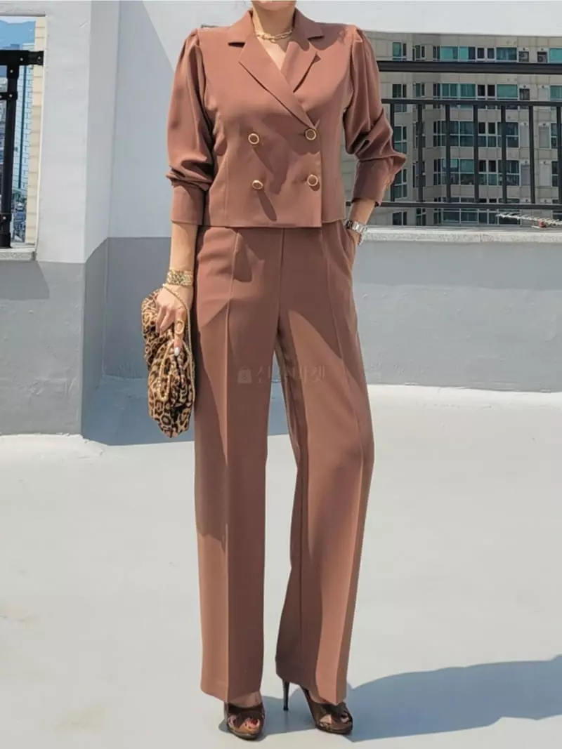 Gratia - Korean Women Fashion - #vintageinspired - Poen Set - 10