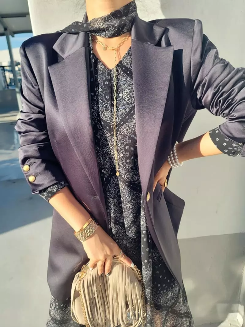 Gratia - Korean Women Fashion - #vintageinspired - Lowell Long One-piece - 8