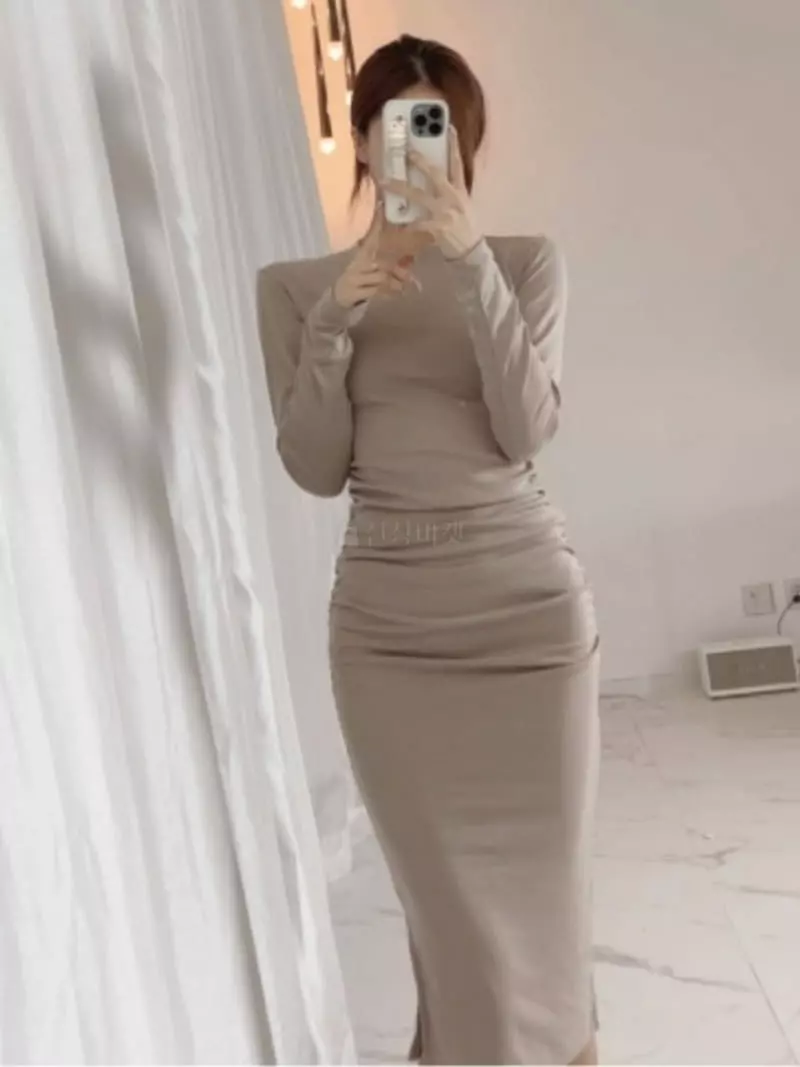 Gratia - Korean Women Fashion - #womensfashion - Jenny Shirring One-piece - 3