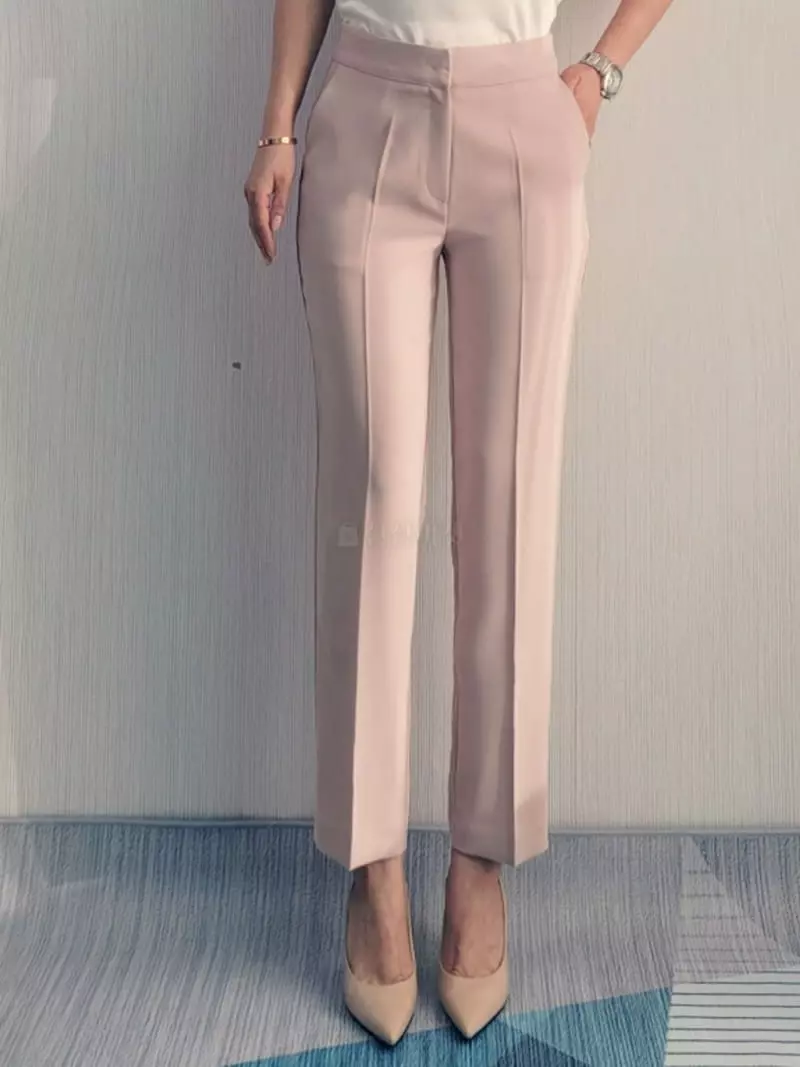 Gratia - Korean Women Fashion - #womensfashion - Slim Pants - 8