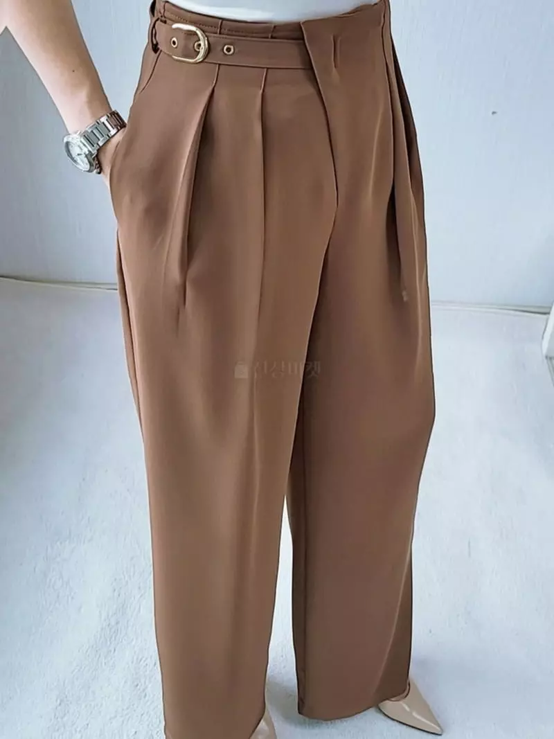 Gratia - Korean Women Fashion - #womensfashion - French Wide Pants - 8