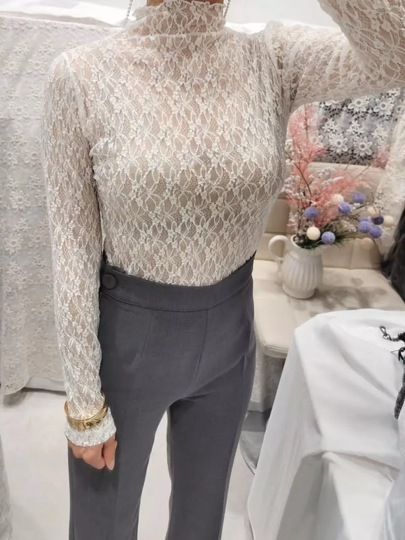 Gratia - Korean Women Fashion - #womensfashion - Less Turtleneck Tee - 10