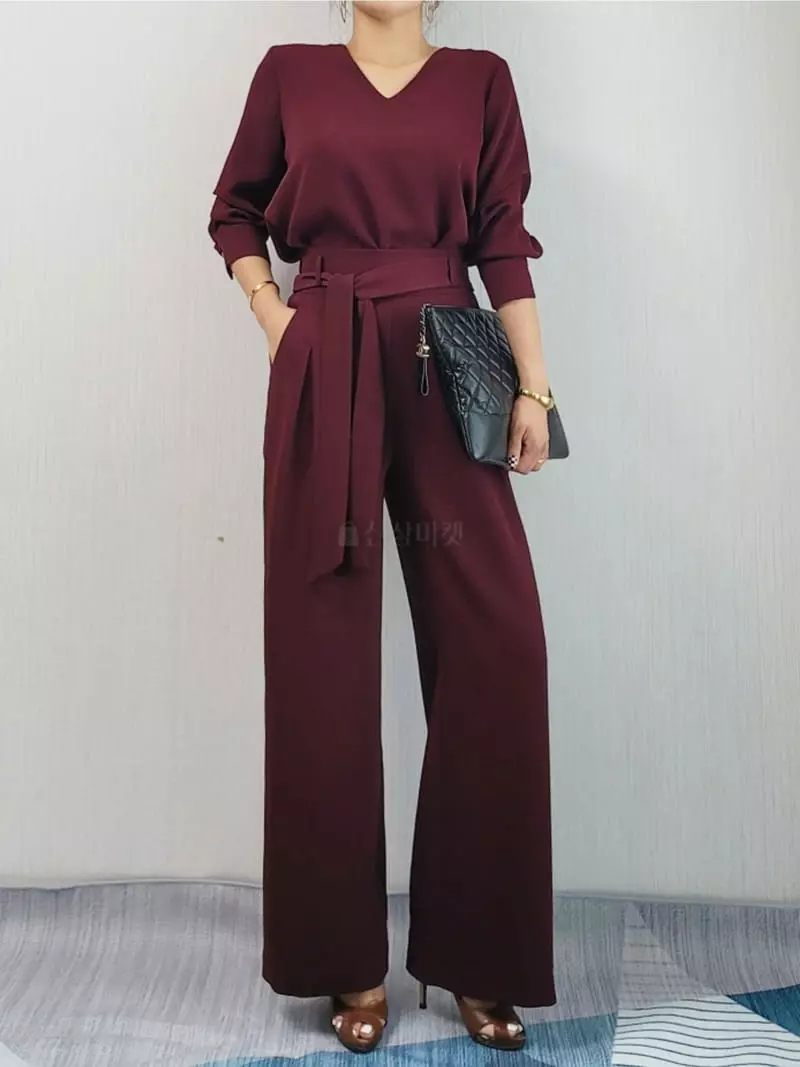 Gratia - Korean Women Fashion - #momslook - Sandu Set - 4