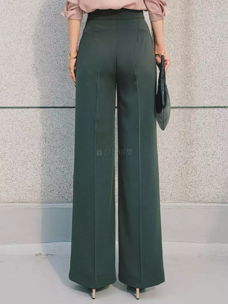 Gratia - Korean Women Fashion - #womensfashion - Labang Wide Pants - 10