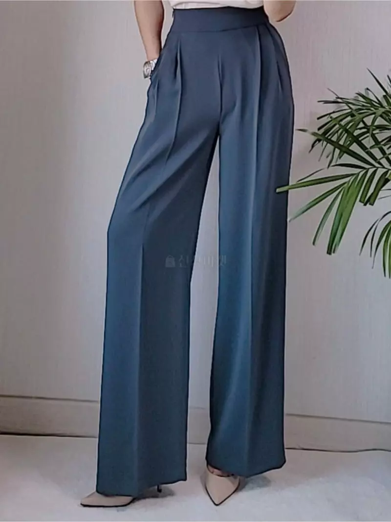 Gratia - Korean Women Fashion - #womensfashion - Labang Wide Pants - 12