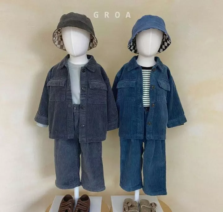 Groa - Korean Children Fashion - #Kfashion4kids - Corduroy Pants - 5