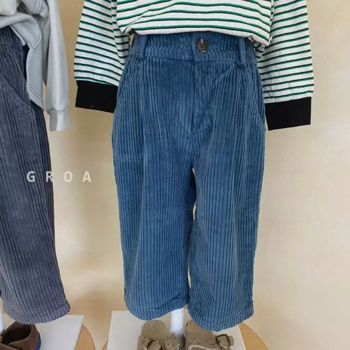 Groa - Korean Children Fashion - #childofig - Corduroy Pants - 11