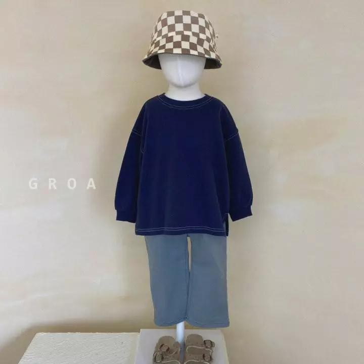Groa - Korean Children Fashion - #childofig - Color Stitch Tee - 10