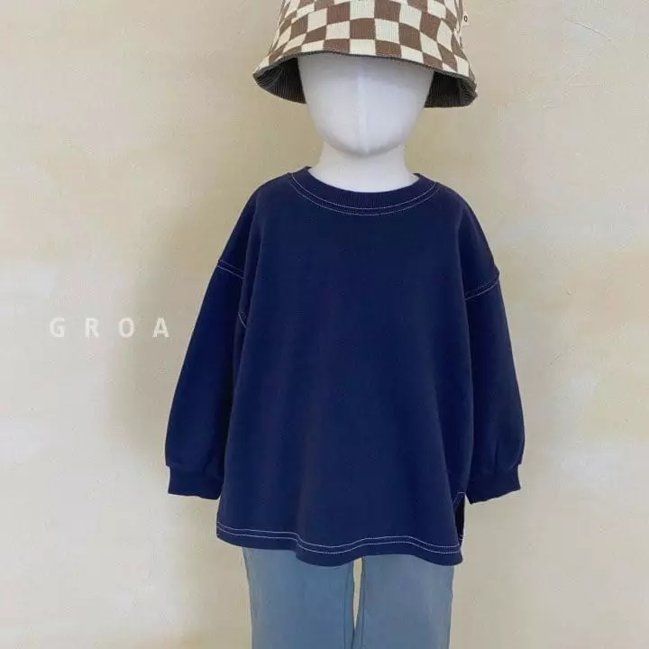 Groa - Korean Children Fashion - #childofig - Color Stitch Tee - 9