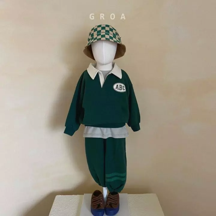 Groa - Korean Children Fashion - #childofig - Two Stripes Jogger Pants - 7