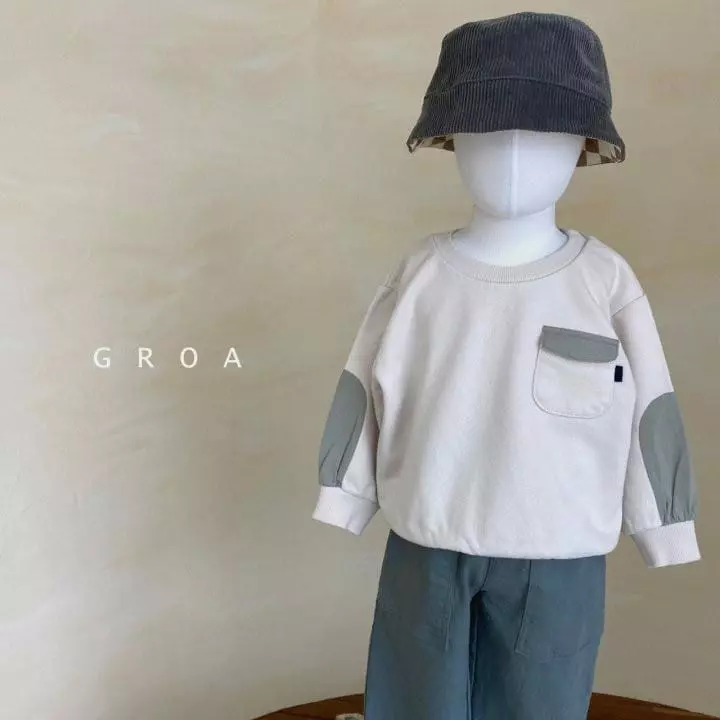 Groa - Korean Children Fashion - #childrensboutique - Pocket Sweatshirt - 3