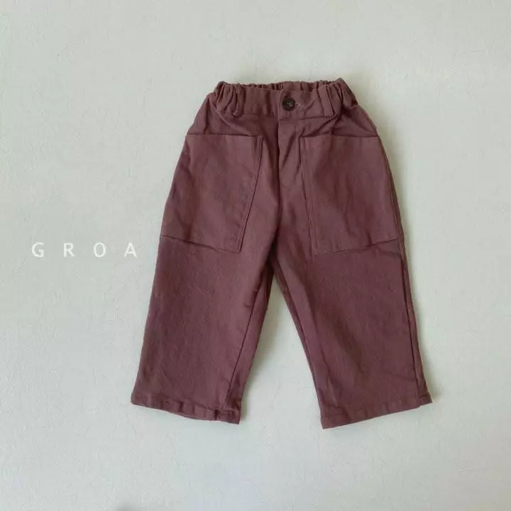 Groa - Korean Children Fashion - #childrensboutique - Big Pocket Pants