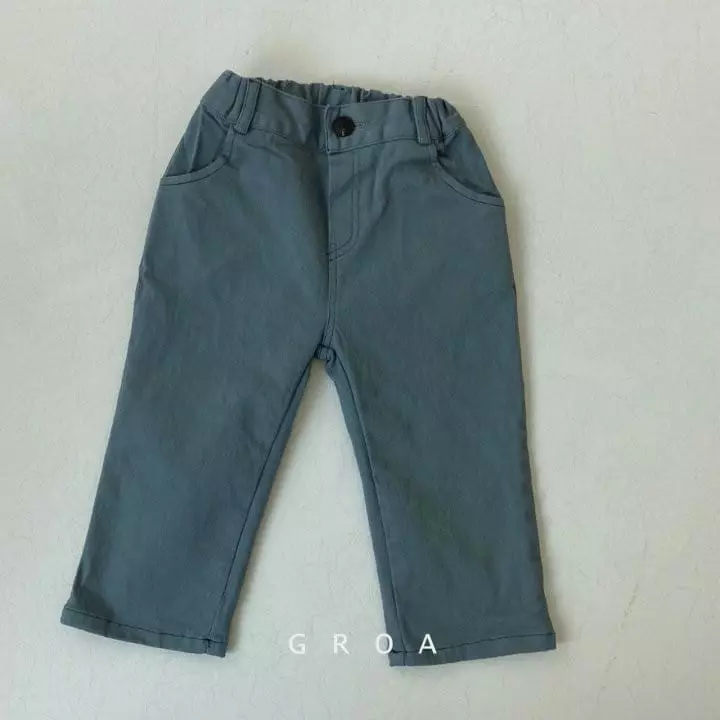 Groa - Korean Children Fashion - #childrensboutique - Stitch Pants - 10