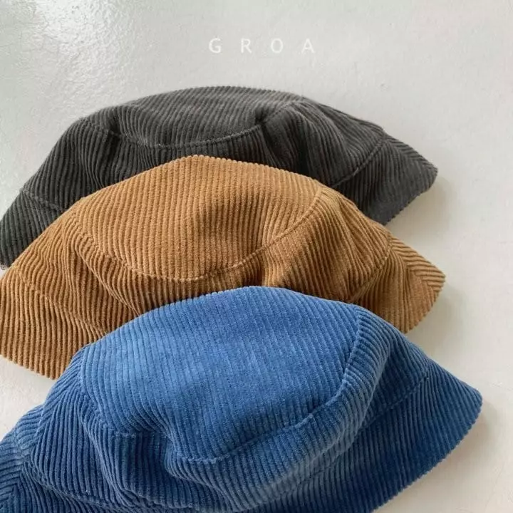 Groa - Korean Children Fashion - #designkidswear - Check Rib Bucket Hat - 7