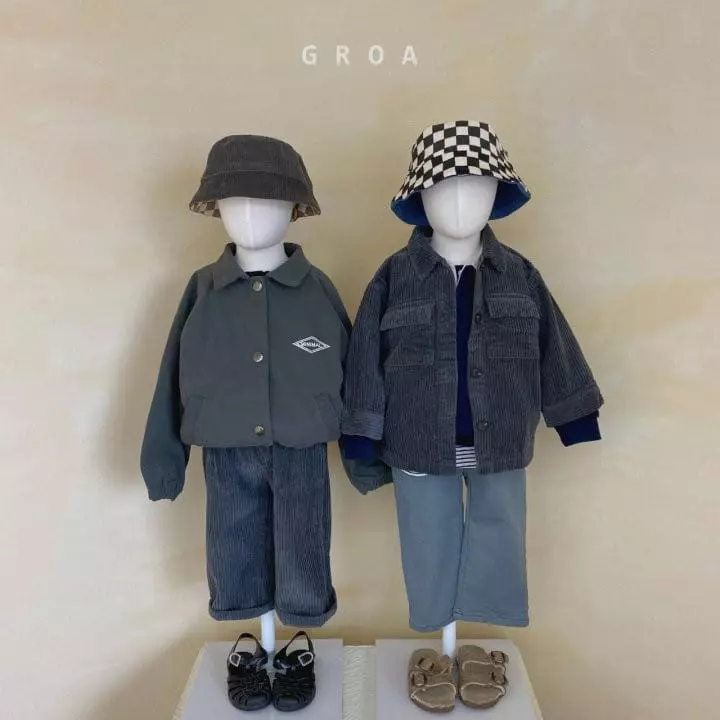 Groa - Korean Children Fashion - #designkidswear - Corduroy Jacket