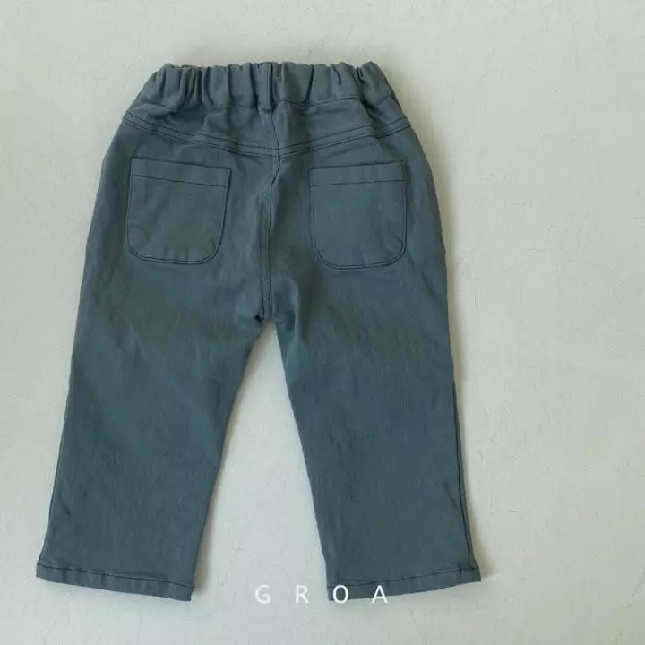 Groa - Korean Children Fashion - #designkidswear - Stitch Pants - 11