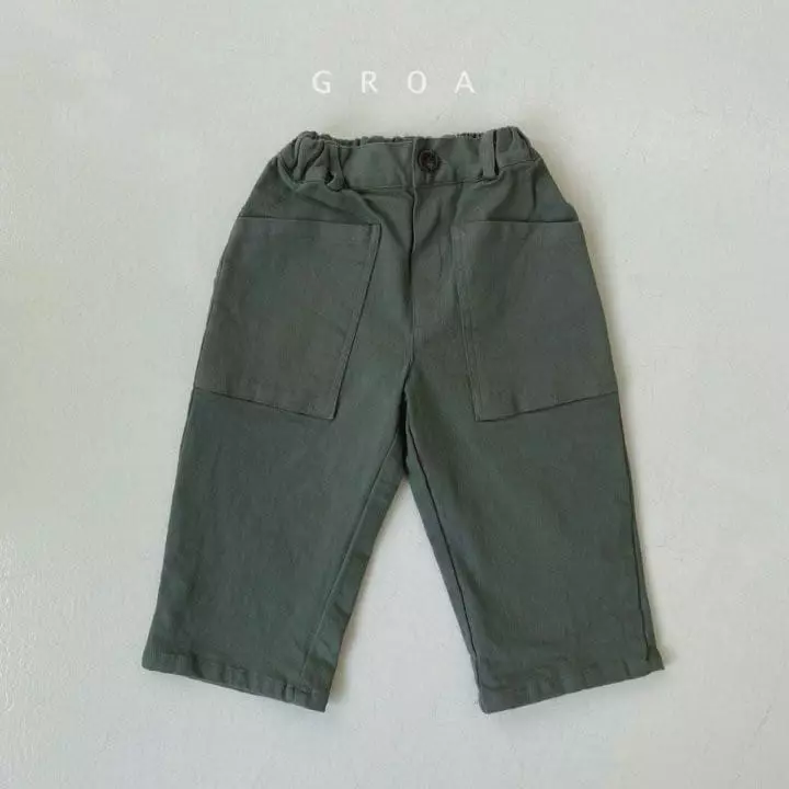 Groa - Korean Children Fashion - #discoveringself - Big Pocket Pants - 3