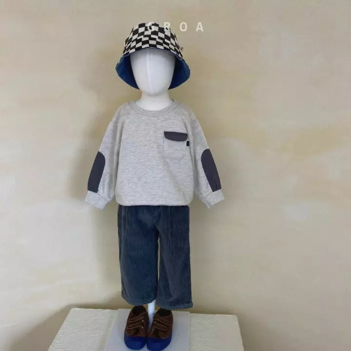 Groa - Korean Children Fashion - #fashionkids - Pocket Sweatshirt - 6