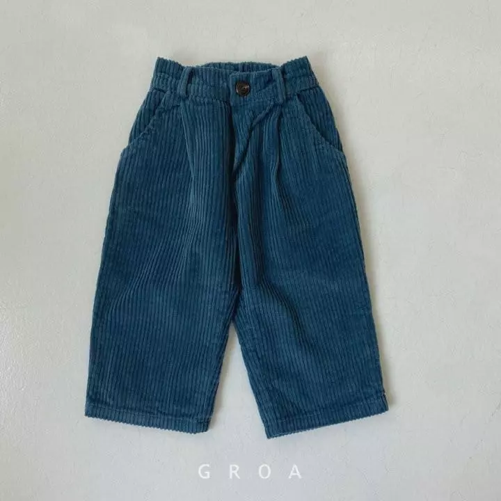 Groa - Korean Children Fashion - #fashionkids - Corduroy Pants