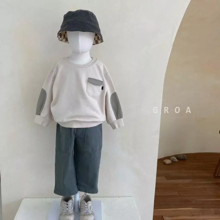 Groa - Korean Children Fashion - #kidsshorts - Pocket Sweatshirt - 7