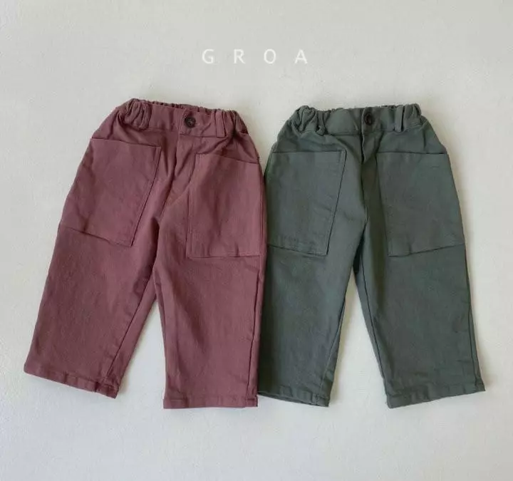 Groa - Korean Children Fashion - #kidsshorts - Big Pocket Pants - 5