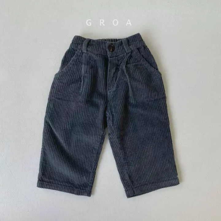 Groa - Korean Children Fashion - #kidsstore - Corduroy Pants - 3