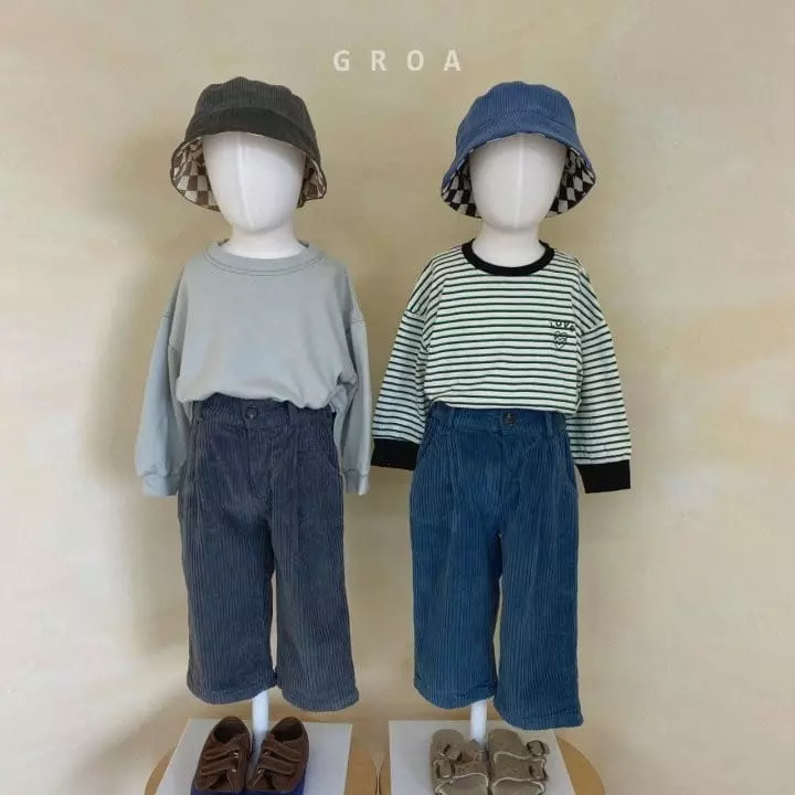 Groa - Korean Children Fashion - #kidsstore - Corduroy Pants - 4