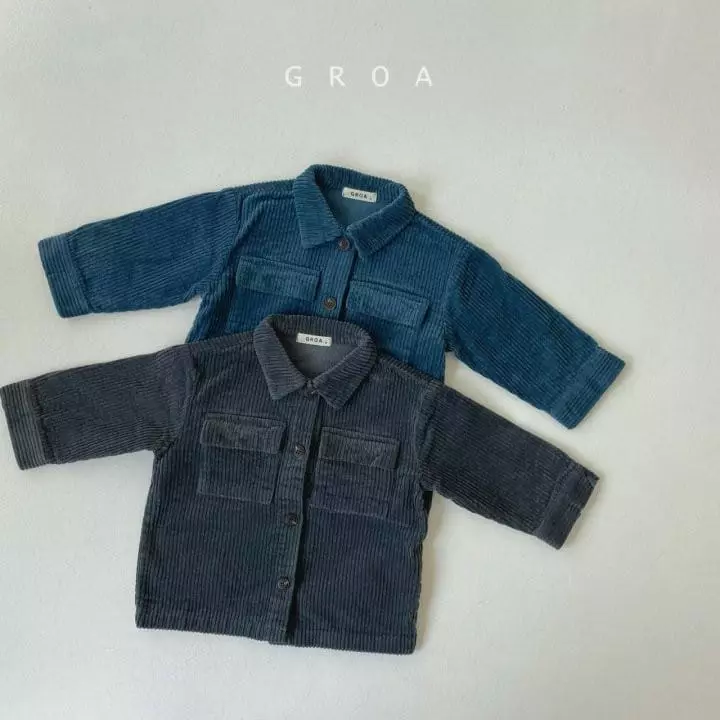 Groa - Korean Children Fashion - #littlefashionista - Corduroy Jacket - 8