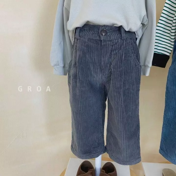 Groa - Korean Children Fashion - #littlefashionista - Corduroy Pants - 6