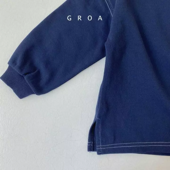 Groa - Korean Children Fashion - #littlefashionista - Color Stitch Tee - 5