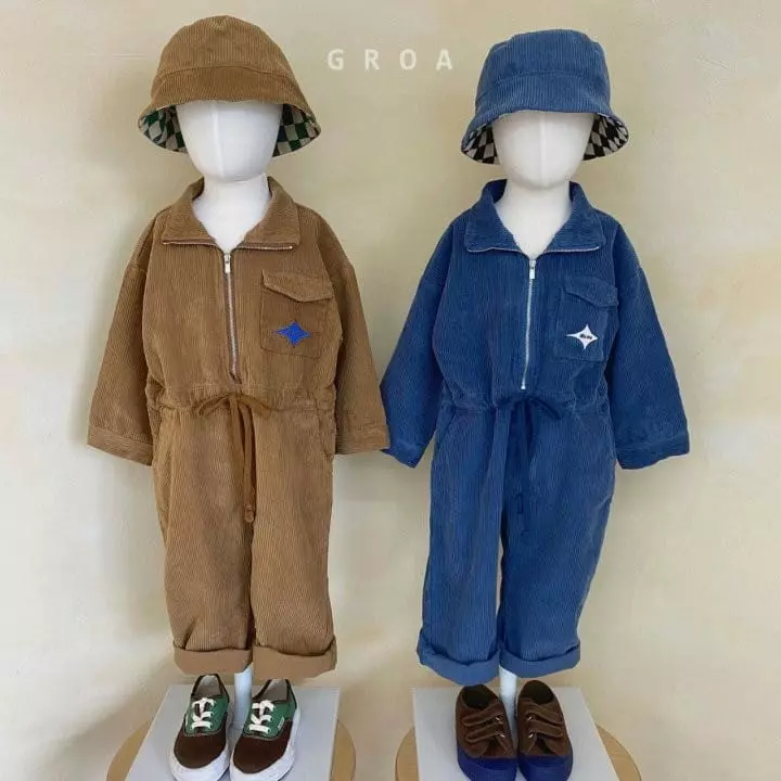 Groa - Korean Children Fashion - #magicofchildhood - Mumu Jumpsuit - 2