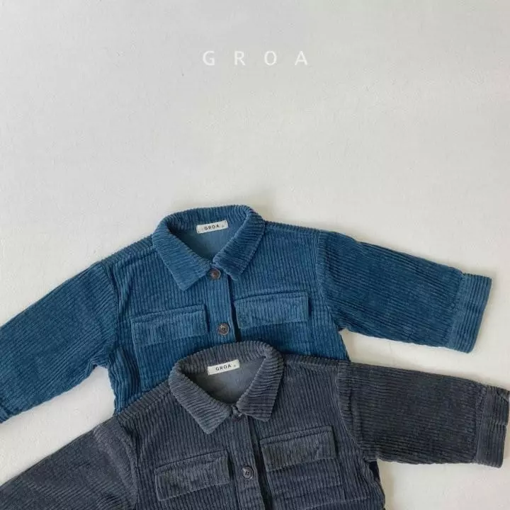 Groa - Korean Children Fashion - #minifashionista - Corduroy Jacket - 10