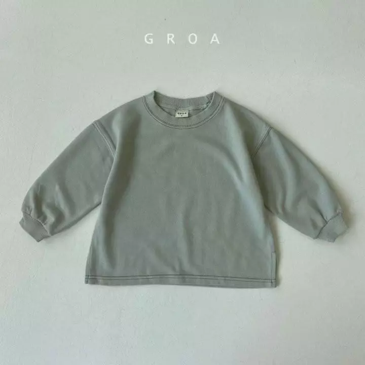 Groa - Korean Children Fashion - #minifashionista - Color Stitch Tee - 7