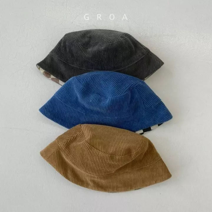Groa - Korean Children Fashion - #prettylittlegirls - Check Rib Bucket Hat