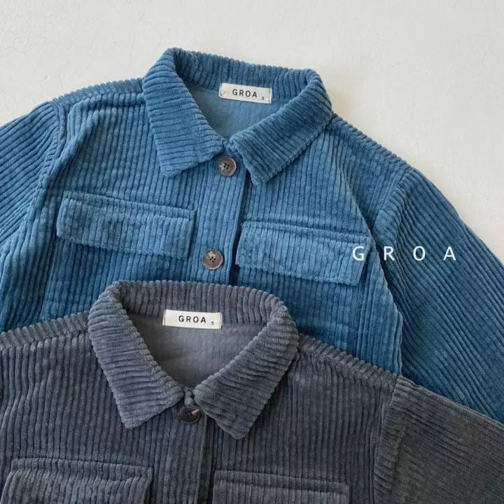 Groa - Korean Children Fashion - #prettylittlegirls - Corduroy Jacket - 11