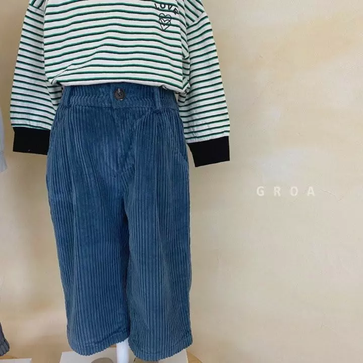 Groa - Korean Children Fashion - #prettylittlegirls - Corduroy Pants - 9