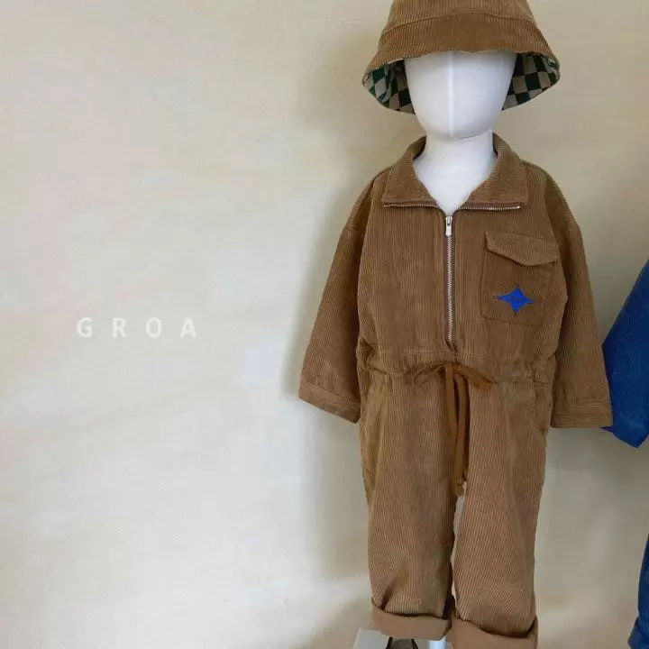 Groa - Korean Children Fashion - #minifashionista - Mumu Jumpsuit - 4