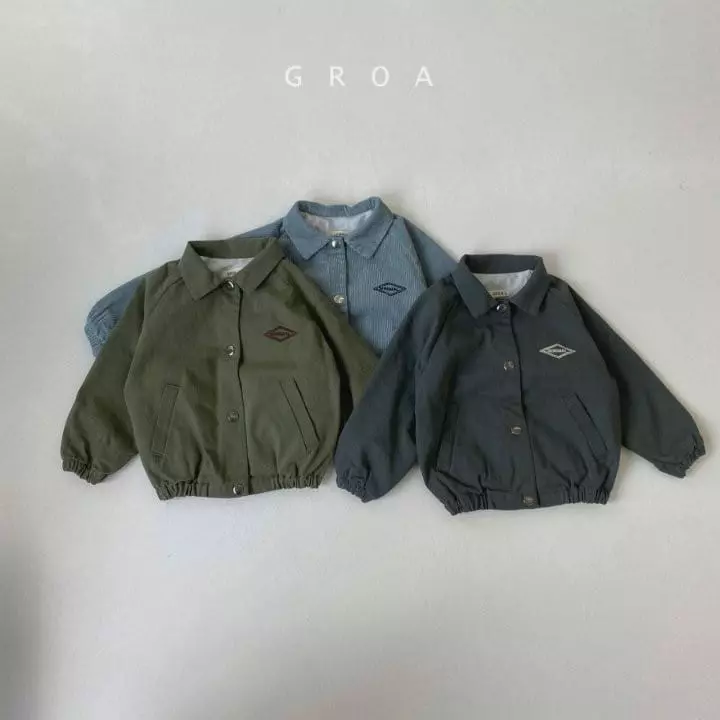 Groa - Korean Children Fashion - #todddlerfashion - Minimal Jacket