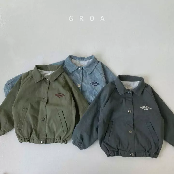 Groa - Korean Children Fashion - #toddlerclothing - Minimal Jacket - 2