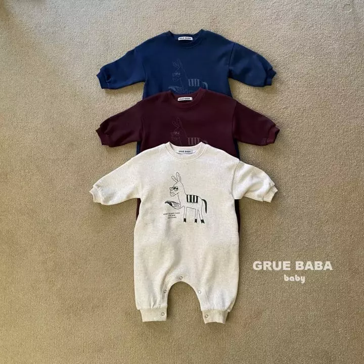 Grue Baba - Korean Baby Fashion - #babyfashion - Donky Bodysuit