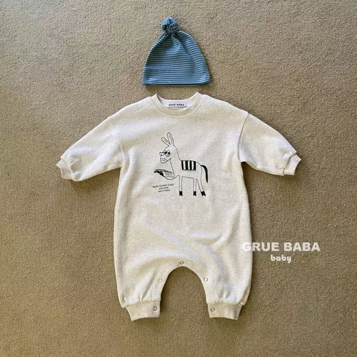 Grue Baba - Korean Baby Fashion - #babyfever - Donky Bodysuit - 2