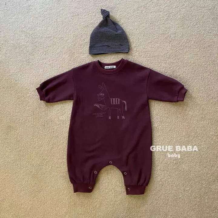 Grue Baba - Korean Baby Fashion - #babygirlfashion - Donky Bodysuit - 4