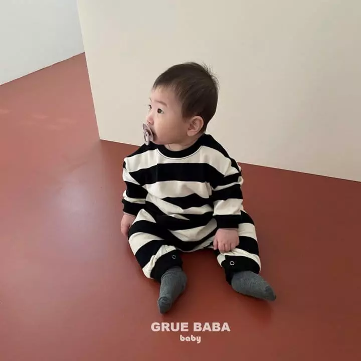 Grue Baba - Korean Baby Fashion - #babylifestyle - Berry Bodysuit - 4