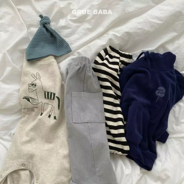 Grue Baba - Korean Baby Fashion - #babyootd - Donky Bodysuit - 6