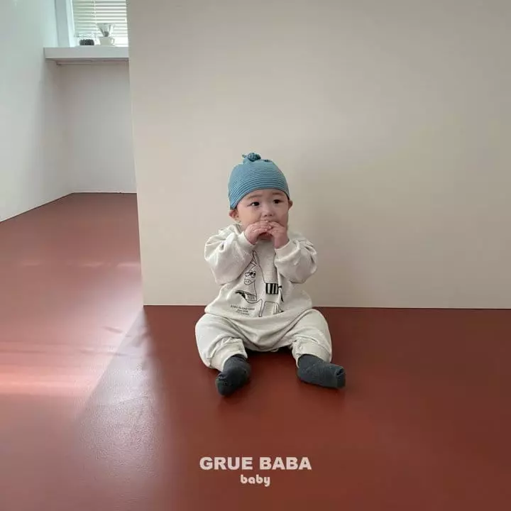 Grue Baba - Korean Baby Fashion - #babyoutfit - Donky Bodysuit - 7