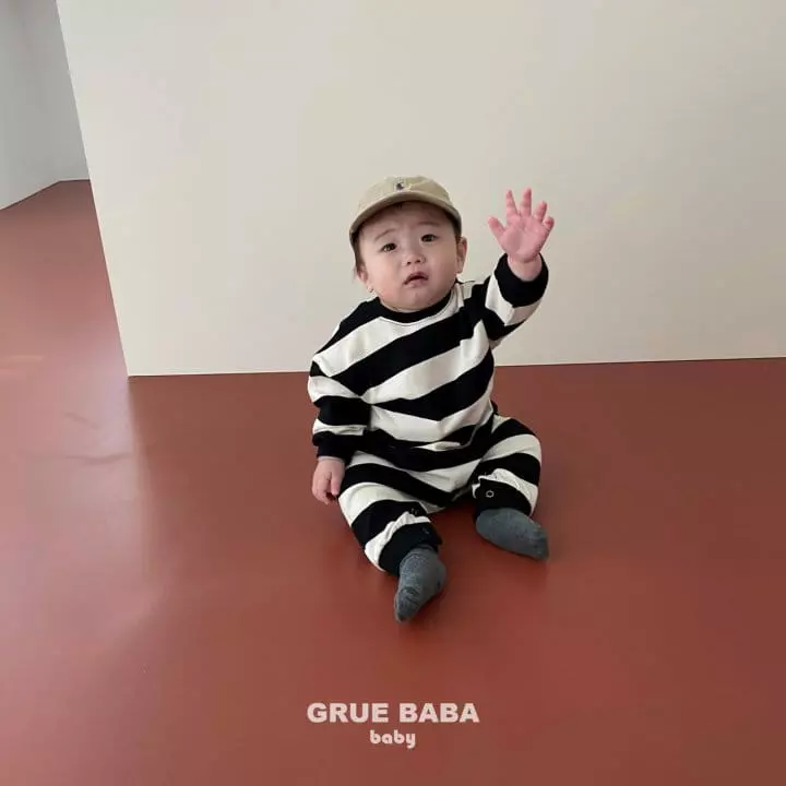 Grue Baba - Korean Baby Fashion - #babyoutfit - Berry Bodysuit - 7