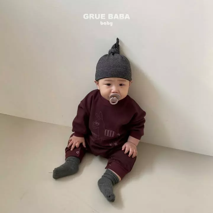Grue Baba - Korean Baby Fashion - #babywear - Donky Bodysuit - 9