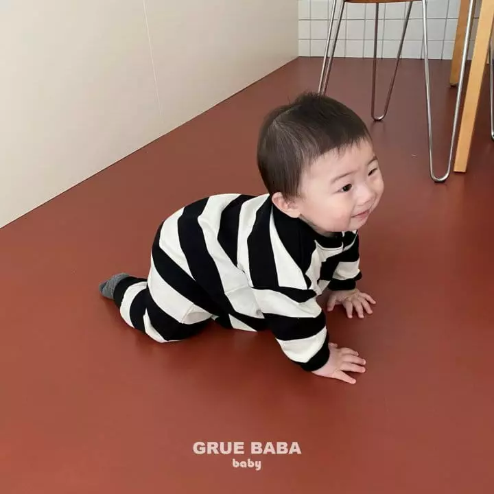 Grue Baba - Korean Baby Fashion - #onlinebabyboutique - Berry Bodysuit - 9