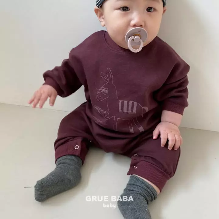 Grue Baba - Korean Baby Fashion - #onlinebabyshop - Donky Bodysuit - 11
